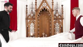 Jack Aries long diccking altar boy Noah White