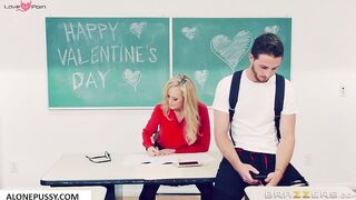 brandi love desperate for v day dick