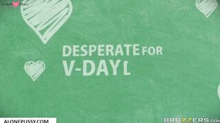 brandi love desperate for v day dick