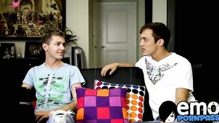 18yo stud Brice Carson fucks for cumshot after blowjob