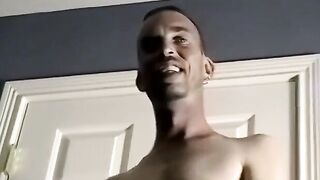 JoeSchmoeXXX.com - Nasty homeboy tries really hard to stroke his schlong