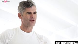BoyMissionary.com - Obedient Mormon follower purified with bareback sex in a holy, er