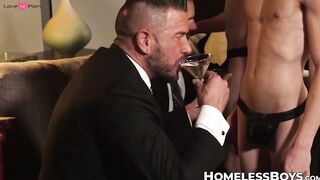 Dani Robles's ass drilling in a hardcore group sex frenzy with hot studs