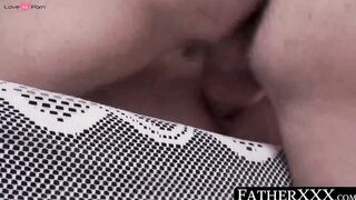 FatherXXX.com - Religious guy's forbidden raw fuck with daddy priest is a sinful deli