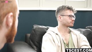 Red Rider stroking his stepbro Eddys bonus hole