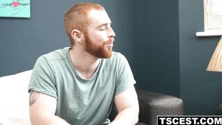 Red Rider stroking his stepbro Eddys bonus hole