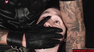 Christian Wilde teases Miles Fallons with the zapper before he gets to fucking