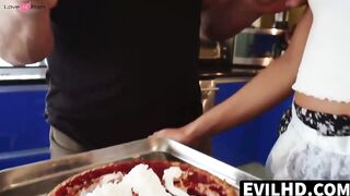 EvilHD.com - I pleasure Ramon Nomar by sucking his big sausage