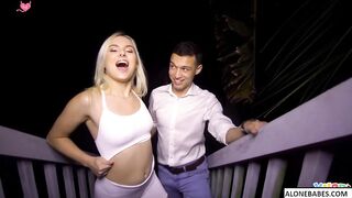 aria banks gets her pussy drilled deep by dick
