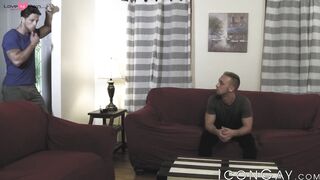 Handsome Roman Todd explodes in intense orgasms with Billie Ramos