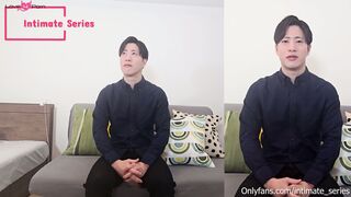 Sexy Japanese Guy Strips Naked For Erotic Massage