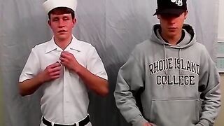 Horny military twinkies enjoy a session of hardcore anal