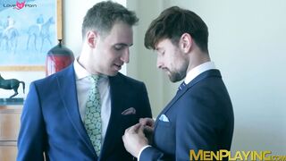 Classy Drew Dixon and Kayden Gray analfuck after blowjobs