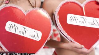 Katie Kush & Sera Ryder Crave Dick more than Gifts For Valentines