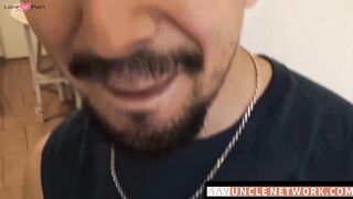 SayUncleNetwork.com - Gay for pay Latino's bareback session with a POV blowjob