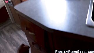 FamilyPornSite.com - Hillbilly's raw dick in delinquent stepson's ass