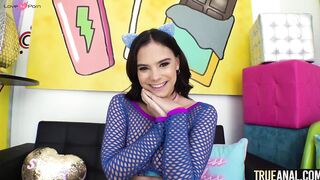 TRUE ANAL Big booty Violet Starr's anal cumback