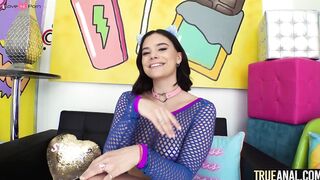TRUE ANAL Big booty Violet Starr's anal cumback