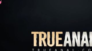 TRUE ANAL Anal day with busty brunette Maddy May