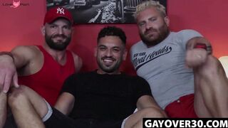 GayOver30.com - Jake Morgan's wild threesome
