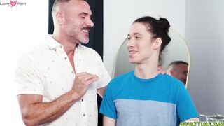 Stepdad and stepsons unexpected sexual tension