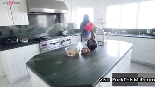 My Easy Milf Stepmom Caught Me Staring Her Huge Tits And Let Me Fuck Her Everywhere A