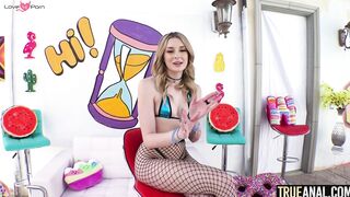 TRUE ANAL Charlotte Sins first anal scene