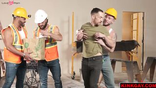 Hot sexy studs will have their dirty kinky way with Ethan Sinns