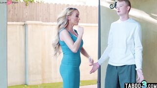 Guy has to fuck the neighbor and stepmom