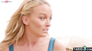 Guy has to fuck the neighbor and stepmom