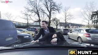 Busty Scarlett Alexis moans in pleasure while her boyfriend is cucked