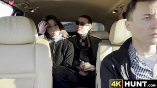 Busty Scarlett Alexis moans in pleasure while her boyfriend is cucked