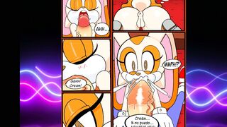 sonic and cream