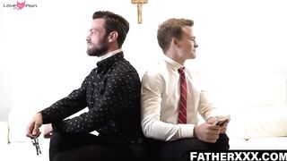 FatherXXX.com - Sacred cum punishment for lies with huge cock pastor
