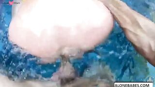 lena paul angela white rough pool threesome_1