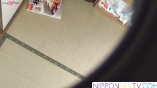 NipponSexTV.com - Japanese babe with hairy pussy filmed by a secret cam
