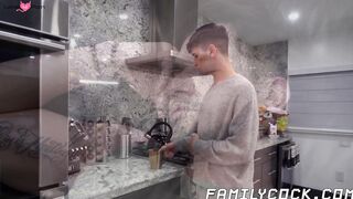 Lusty Rob Quin masturbates on his stepuncle Papi Marcos hard boner