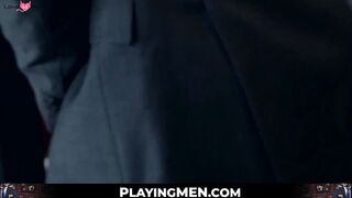 PlayingMen.com - Elegant men bang each other in a very nice hotel with passionate int