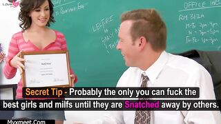 Jennifer White - Horny Schoolgirl Babe Takes In The Ass By Teacher