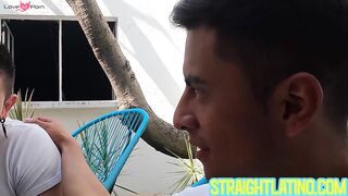 Muscular Latino James VIP barebacking hard bottom Axel Yerel
