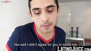 I paid curious horny dude Wally to swallow my cock and creamy cum