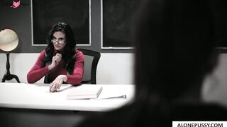 penny barber sophia burns anal school
