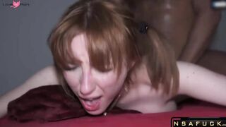 HE SET HER PUSSY ON FIRE Big Titty Teen