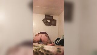Fat booty white bimbos ride illegal Mexican