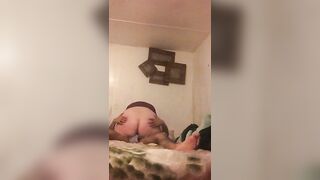 Fat booty white bimbos ride illegal Mexican