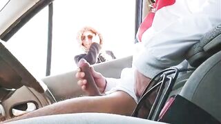 I jerked my dick inside a way, this young lady
