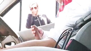 I jerked my dick inside a way, this young lady
