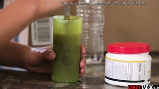 Latin barely legal Gina Valentina focused on a long rough dicks