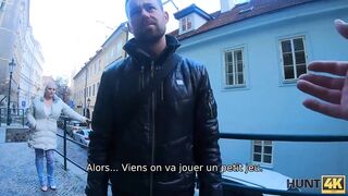 HUNT4K. Hunter reçoit une branlette espagnole géniale et cogne la