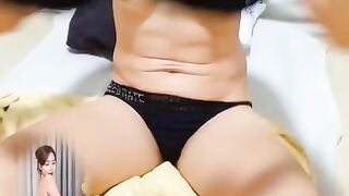 chinese wifey african g-string lace tease shake butt performance vagina